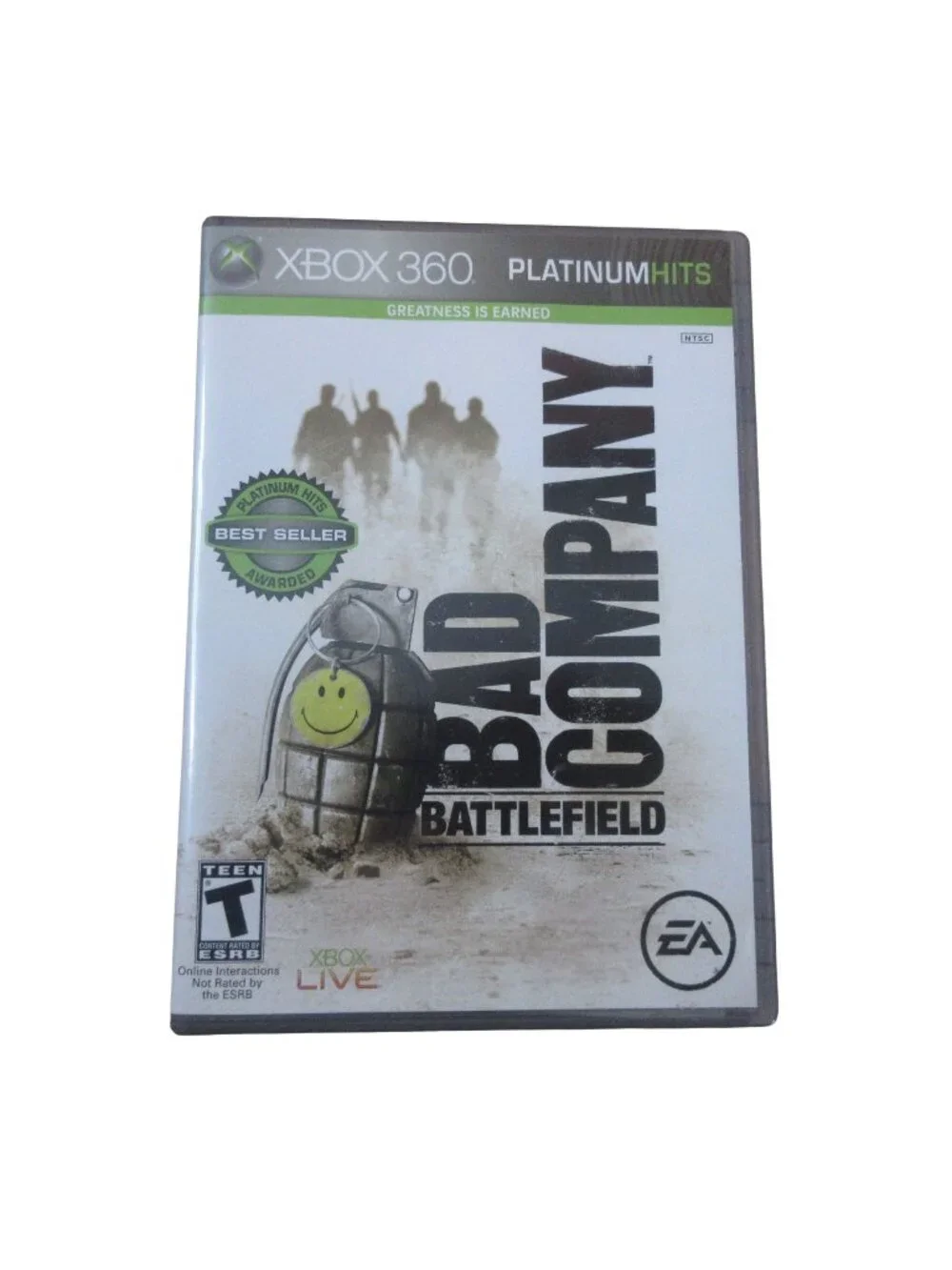 Bad Company Battlefield  - (Microsoft Xbox 360 )   No Manual